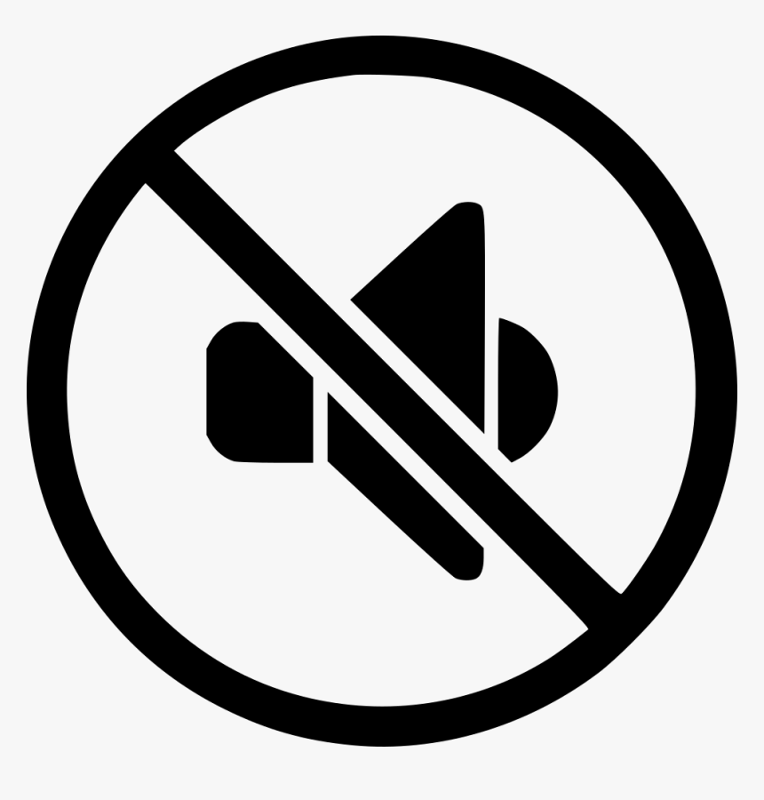 Cancel Mute Sound Volume Music - Ban Halal, HD Png Download
