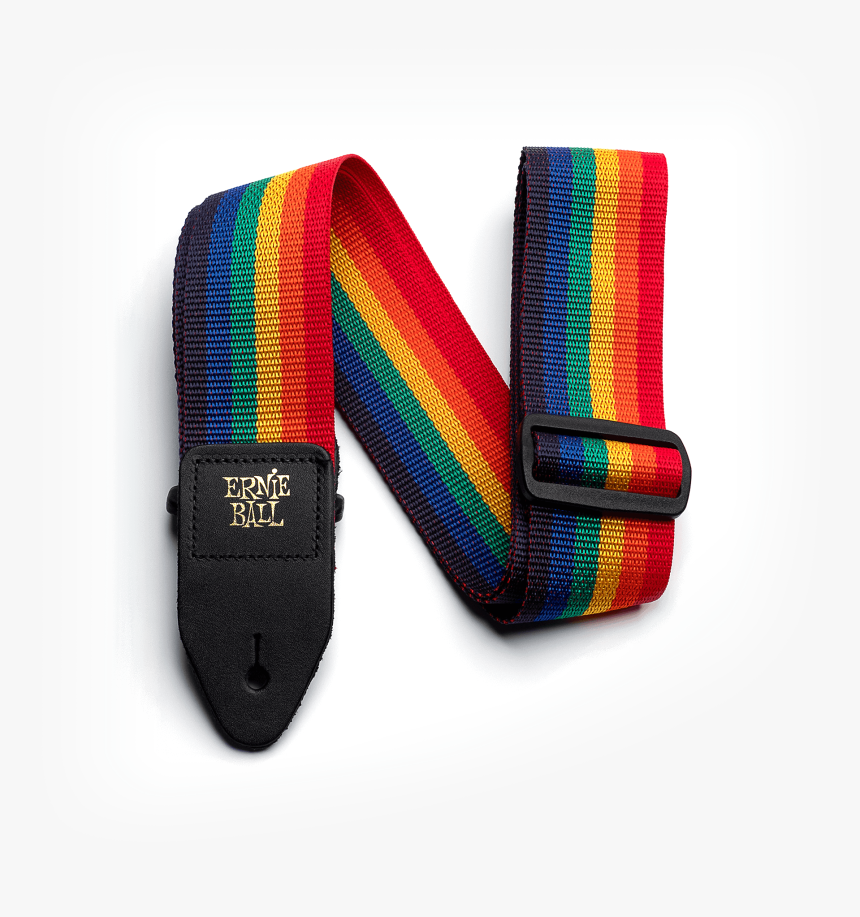 Rainbow Polypro Guitar Strap Thumb - Guitar Strap, HD Png Download