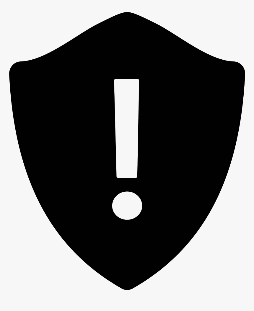Warning Shield Icon - Emblem, HD Png Download