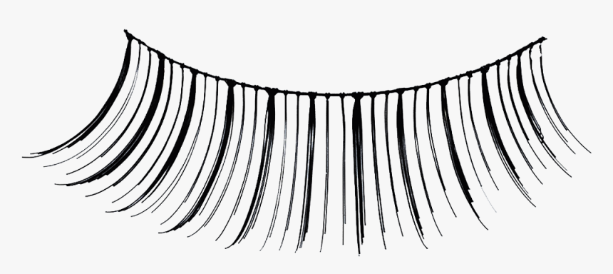 Pre-glued False Eyelashes - Wimpern Png, Transparent Png