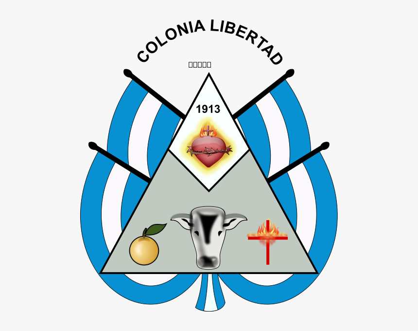 Escudo De La Municipalidad De Colonia Libertad, HD Png Download
