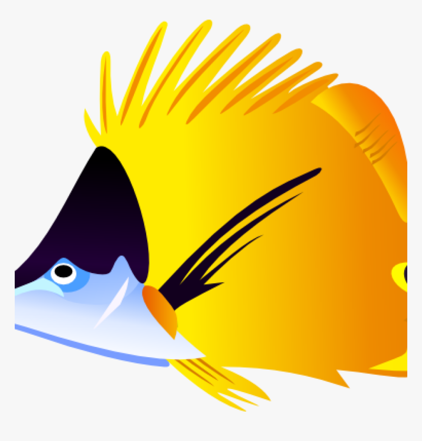 Tropical Fish Clipart Tropical Fish Clip Art At Clker - Sea Fish Cartoon Images Free, HD Png Download