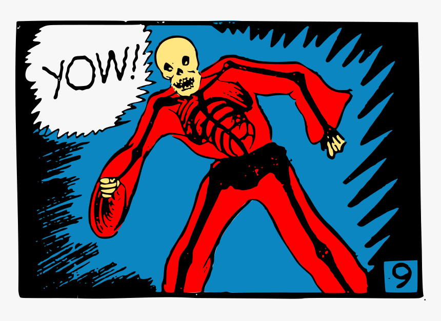 Skeleton Yow - Cartoon, HD Png Download