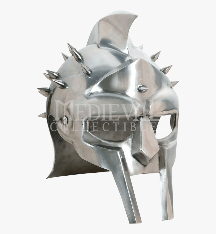 Gladiator Helmet Png - Gladiator Helmet With Spikes, Transparent Png