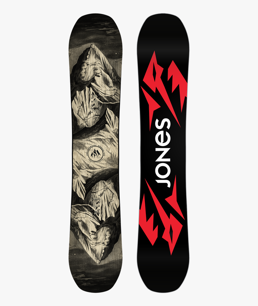 Tattoo Snowboarding Clipart - Jones Ultra Mountain Twin 2018, HD Png Download