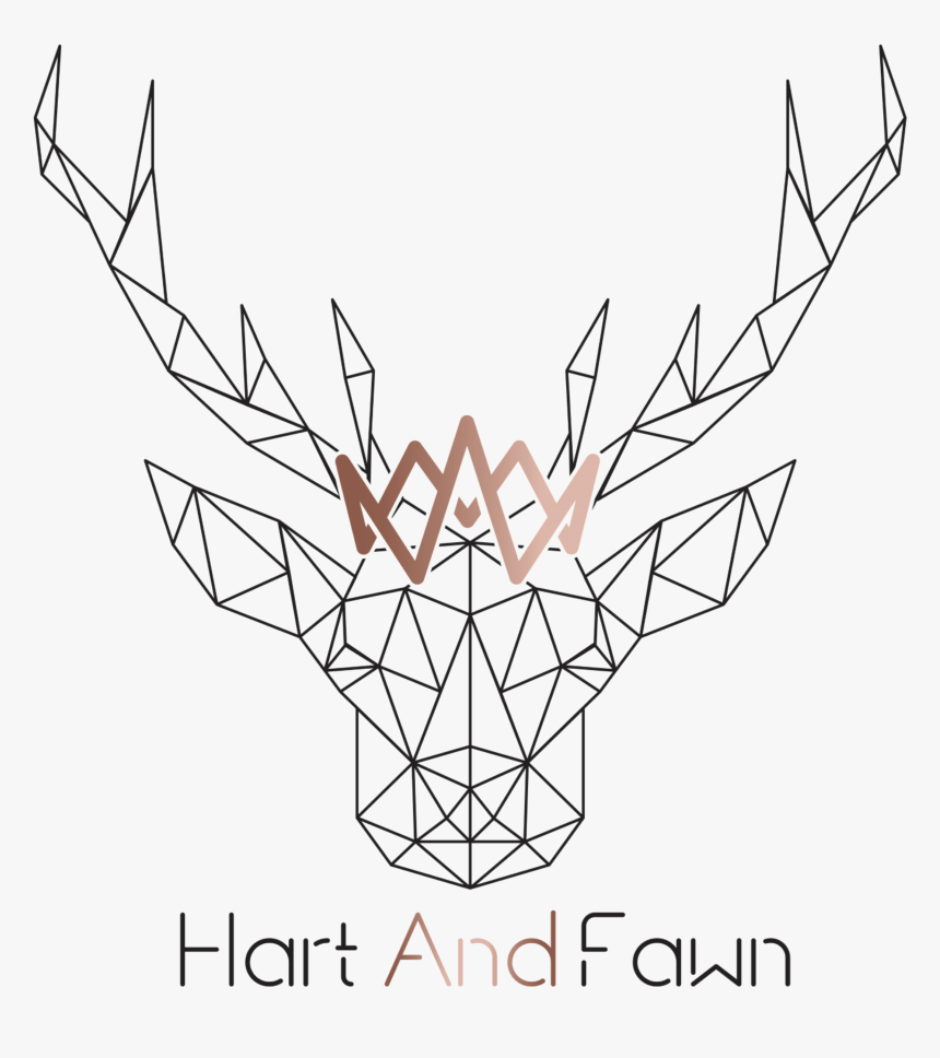 Geometric Polygon Deer , Png Download - Arte Estilizado, Transparent Png