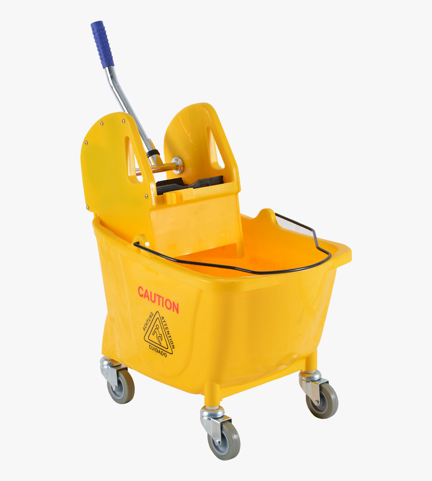 Mop Bucket Png Yellow Mop Bucket Clip Art, Transparent Png