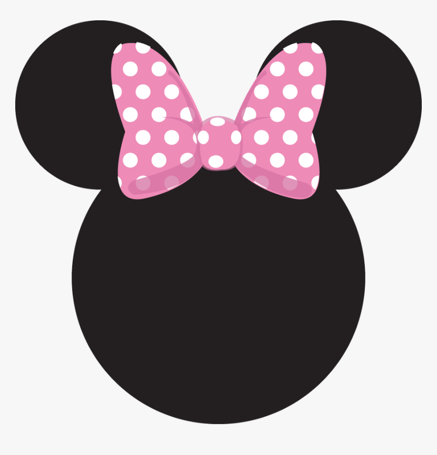 Mickey E Minus Clipart - Minnie Mouse Cabeza Png, Transparent Png