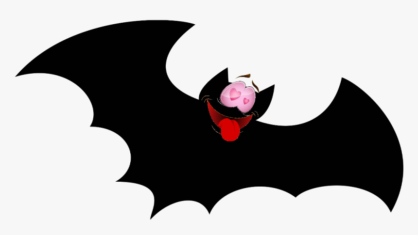 Clip Art Halloween Bat Pictures - Cartoon, HD Png Download