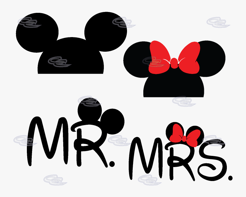 Mickey Mouse Minnie Mouse T-shirt The Walt Disney Company - Mr Y Mrs Mickey Png, Transparent Png