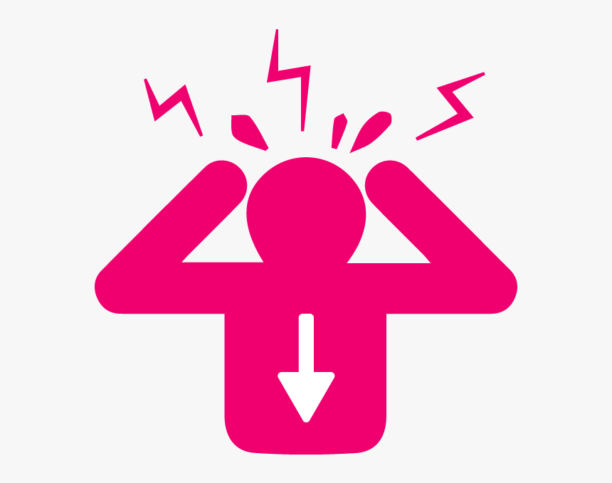 Supports Calming Stress & Anxiety* - Stress Icon Png, Transparent Png