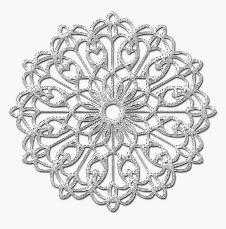 Lace Flower Transparent Background, HD Png Download