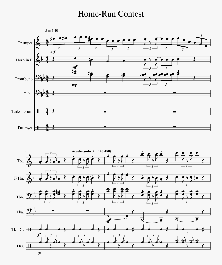 Home Run Contest - Run Bts On Trombone, HD Png Download