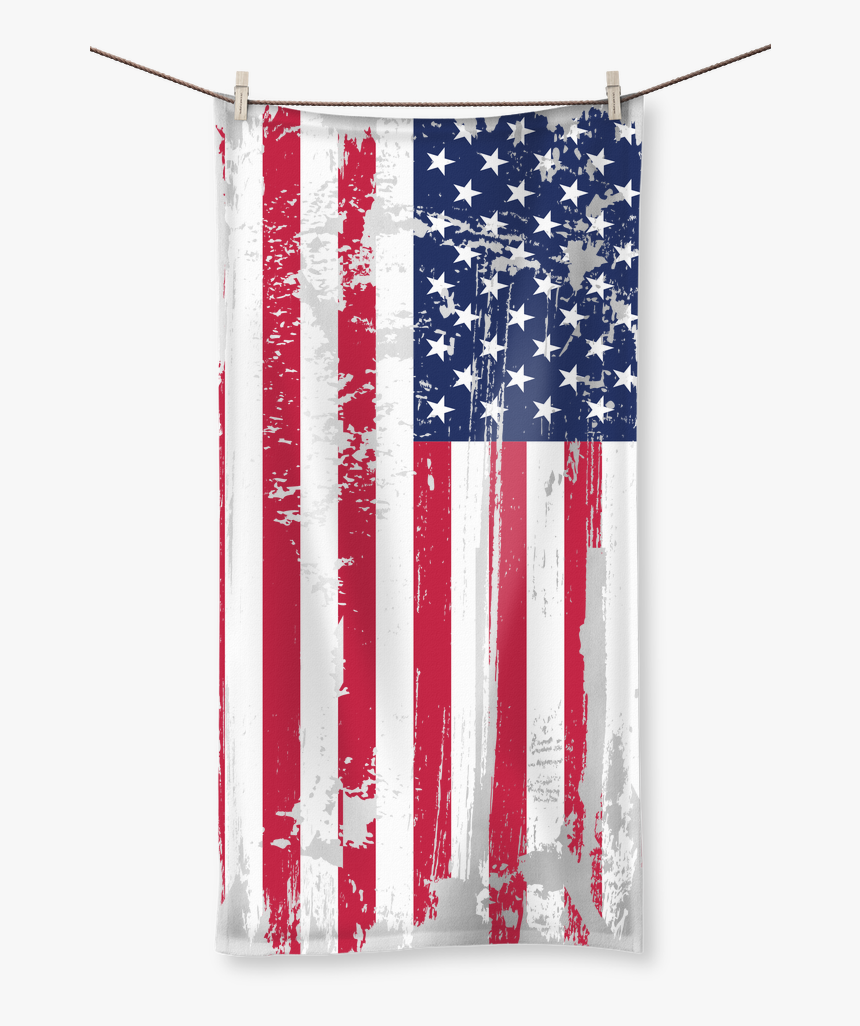 American Flag Banner Png - Usa Flag, Transparent Png