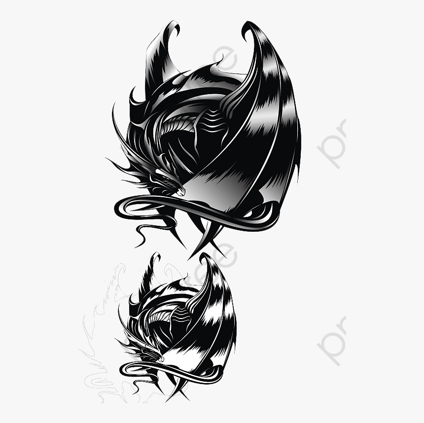 Dragon Image Design Business Transparent Background - Illustration, HD Png Download