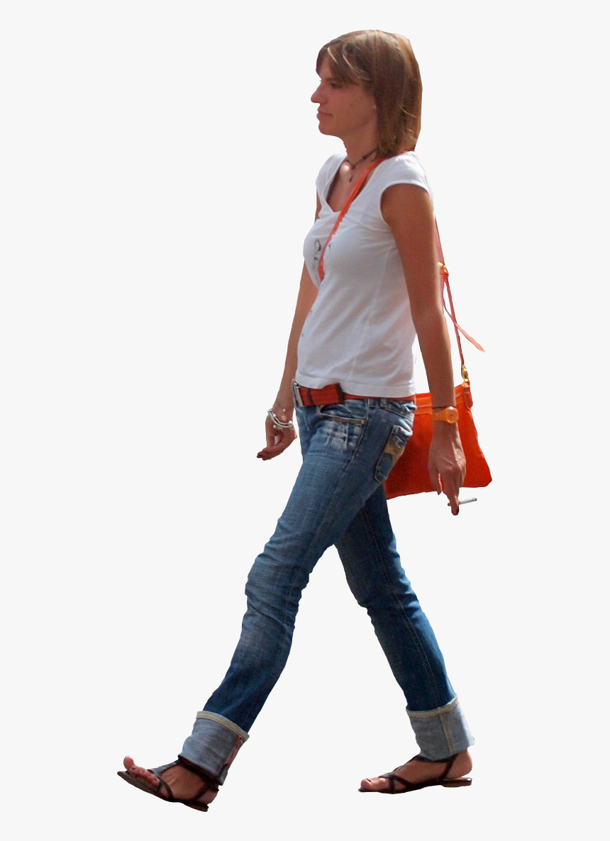 Type Max, Images V - Woman Walking Png File, Transparent Png