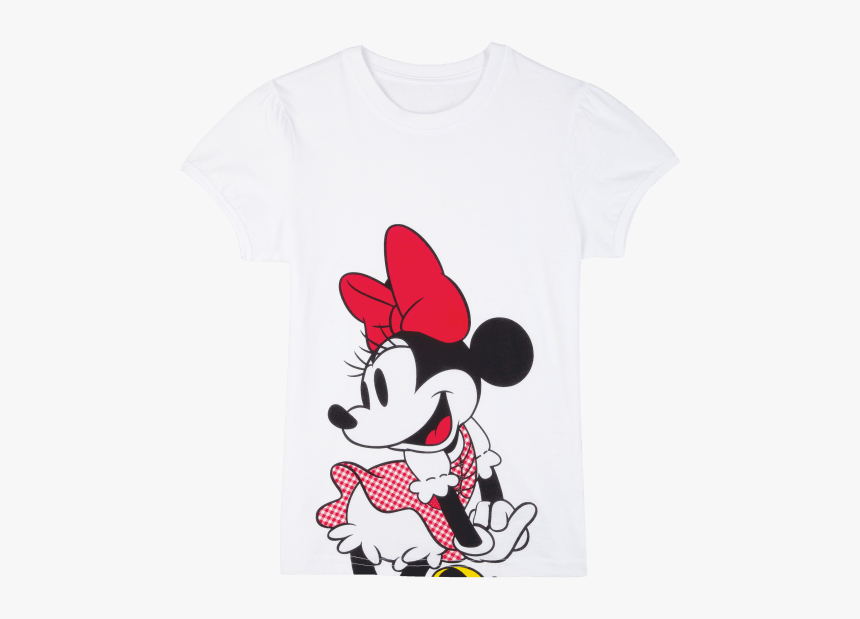 T-shirt Baby Disney Minnie Mouse - Cartoon, HD Png Download