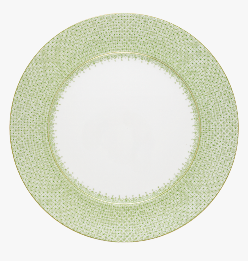 Apple Green Lace Service Plate By Mottahedeh - Circle, HD Png Download