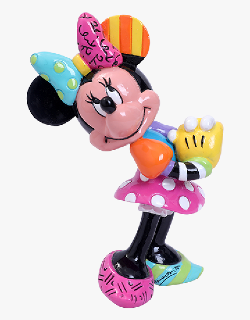 Mini Figurine Minnie Mouse - Britto Disney 2019, HD Png Download