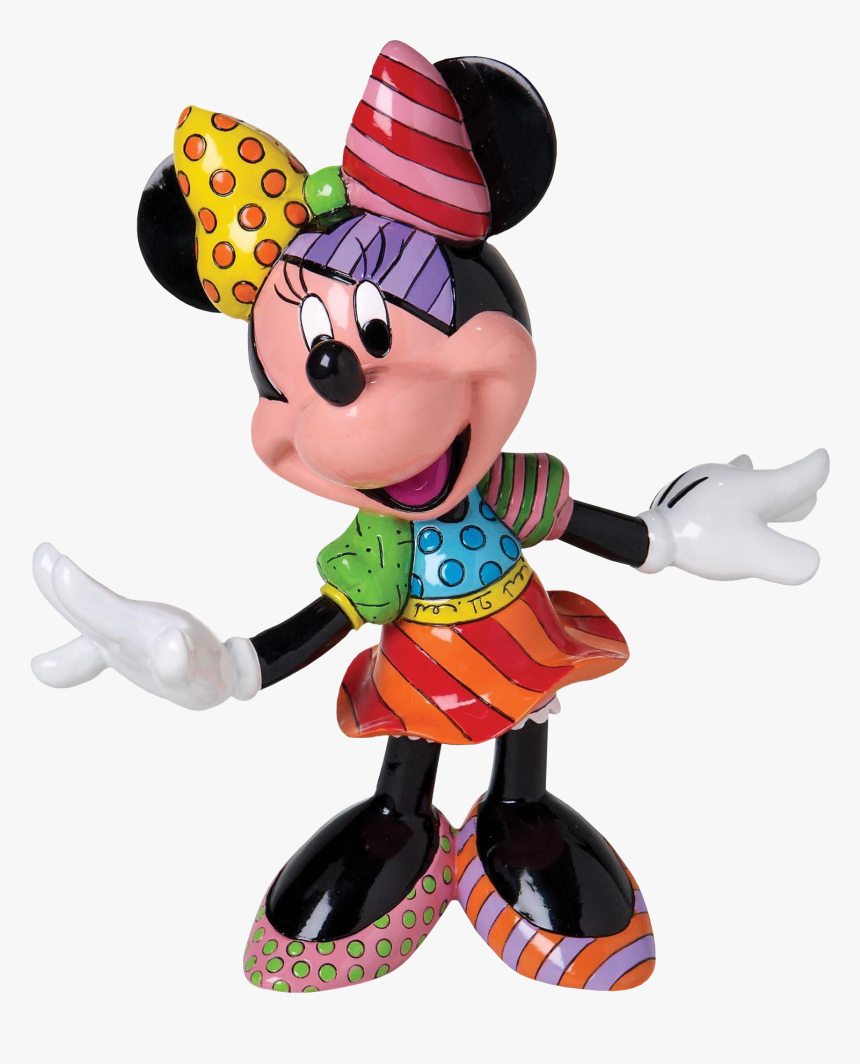 Minnie Mouse Britto Figurine, HD Png Download