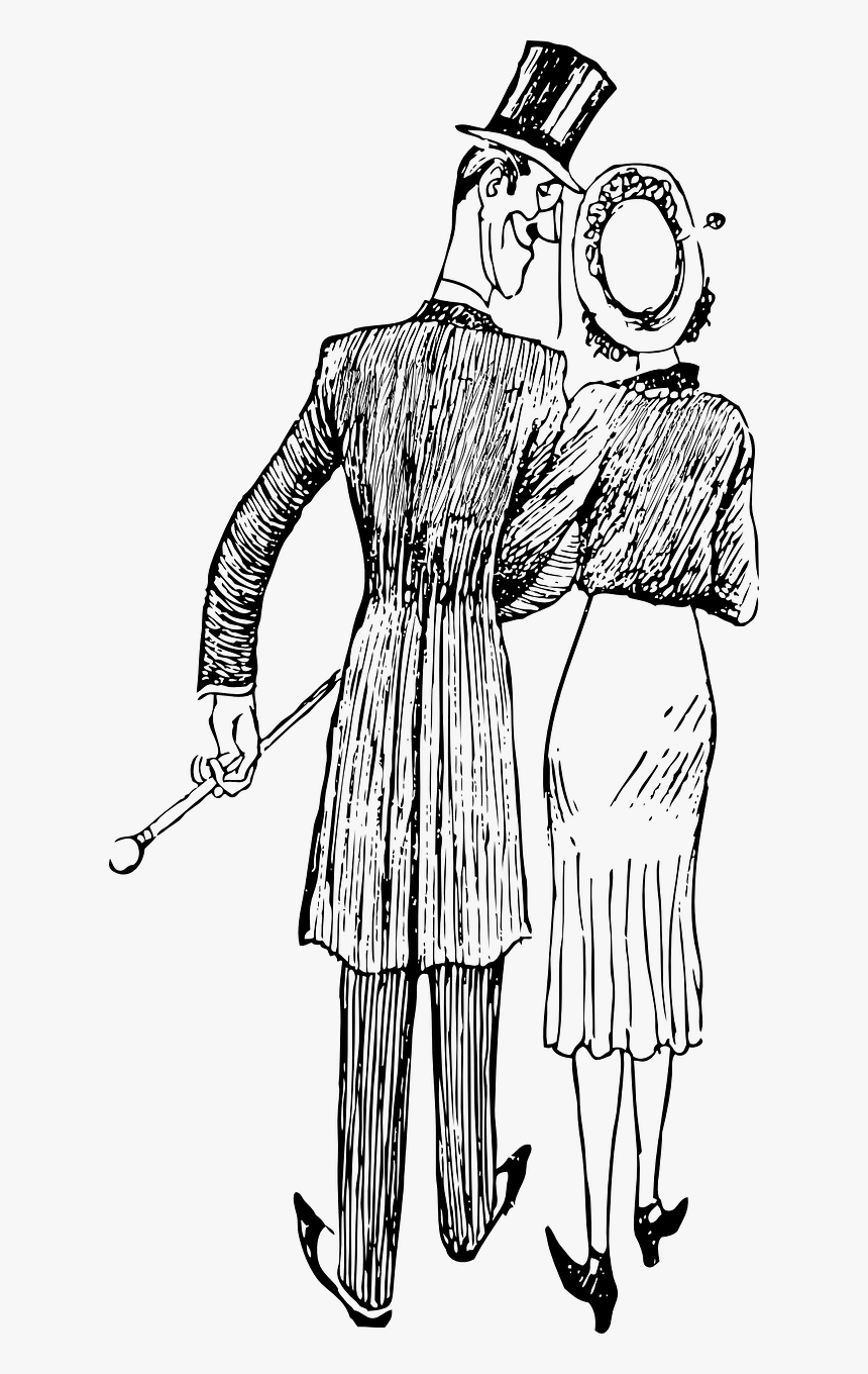 People Walking Away Clipart, HD Png Download