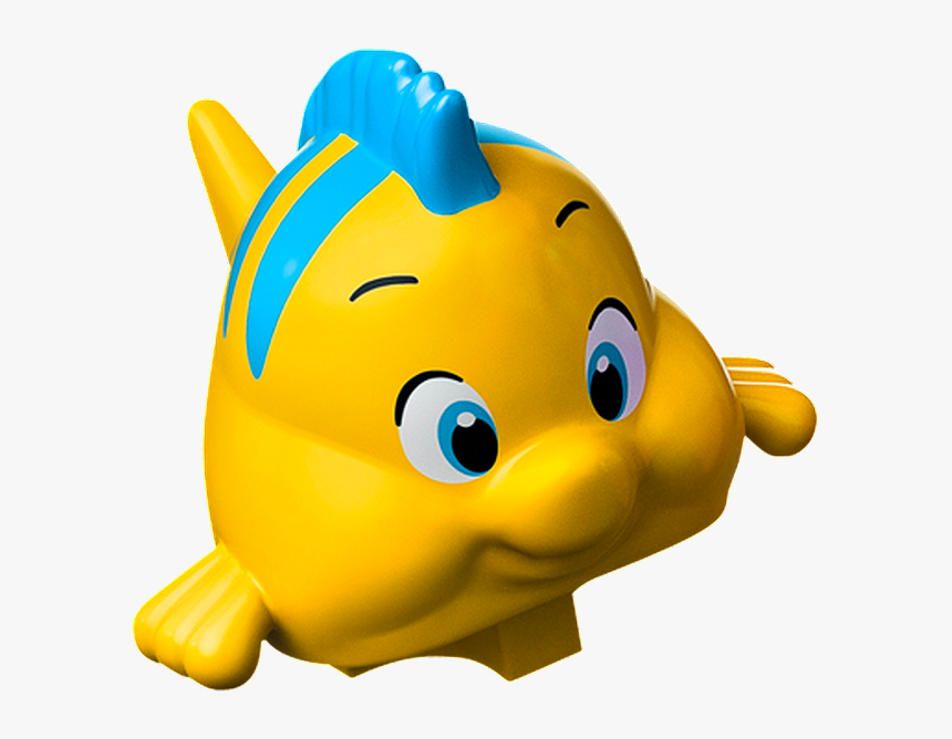 Flounder - Cartoon - Lego Flounder, HD Png Download