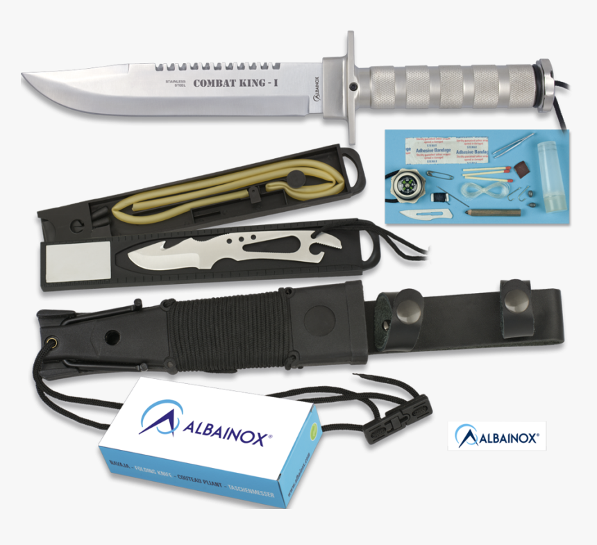 Knife Martinez Albainox Combat King I Art - Combat King 2, HD Png Download