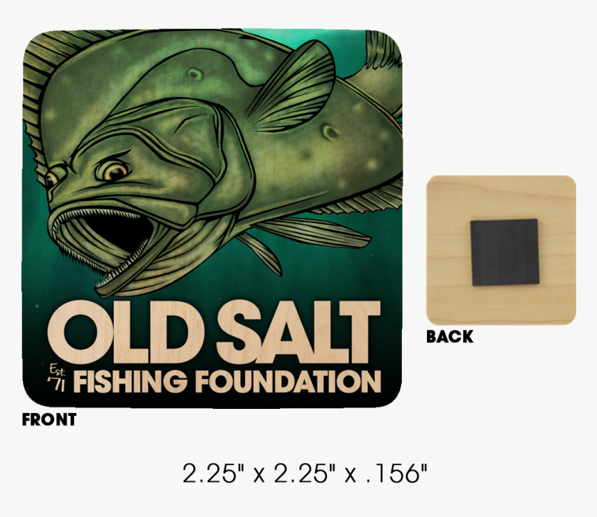 Wood Fishing Magnet - Catfish, HD Png Download