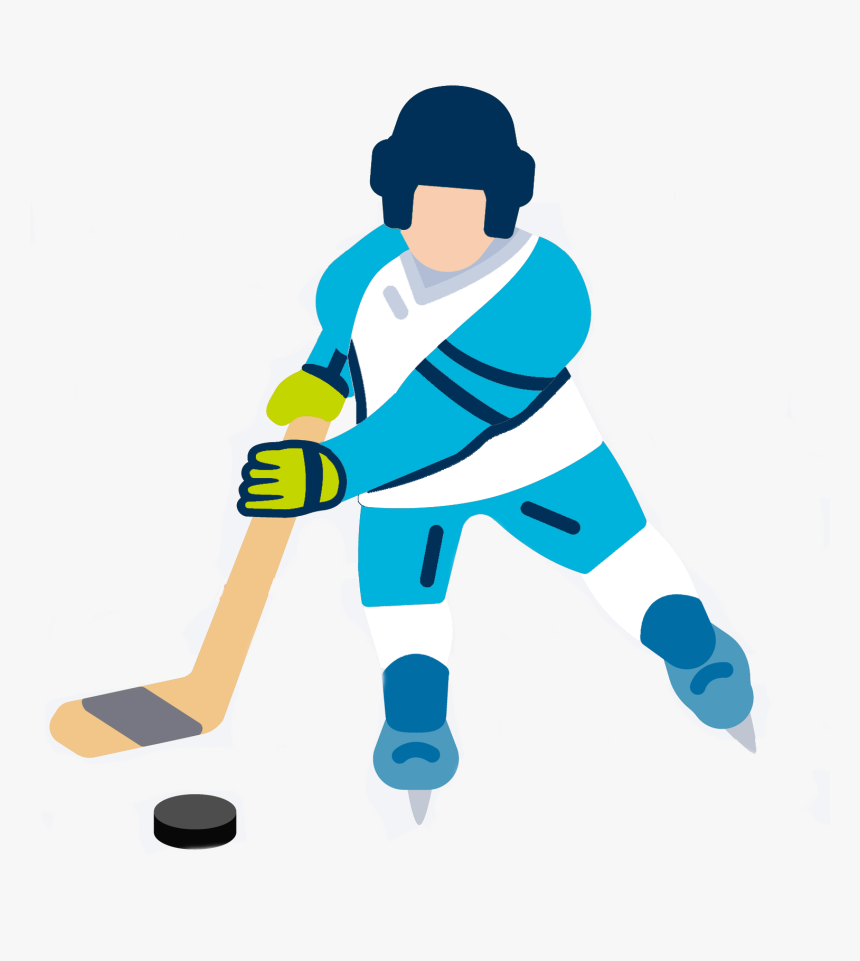 Vector Graphics Ice Hockey Illustration Royalty-free - Illustration, HD Png Download