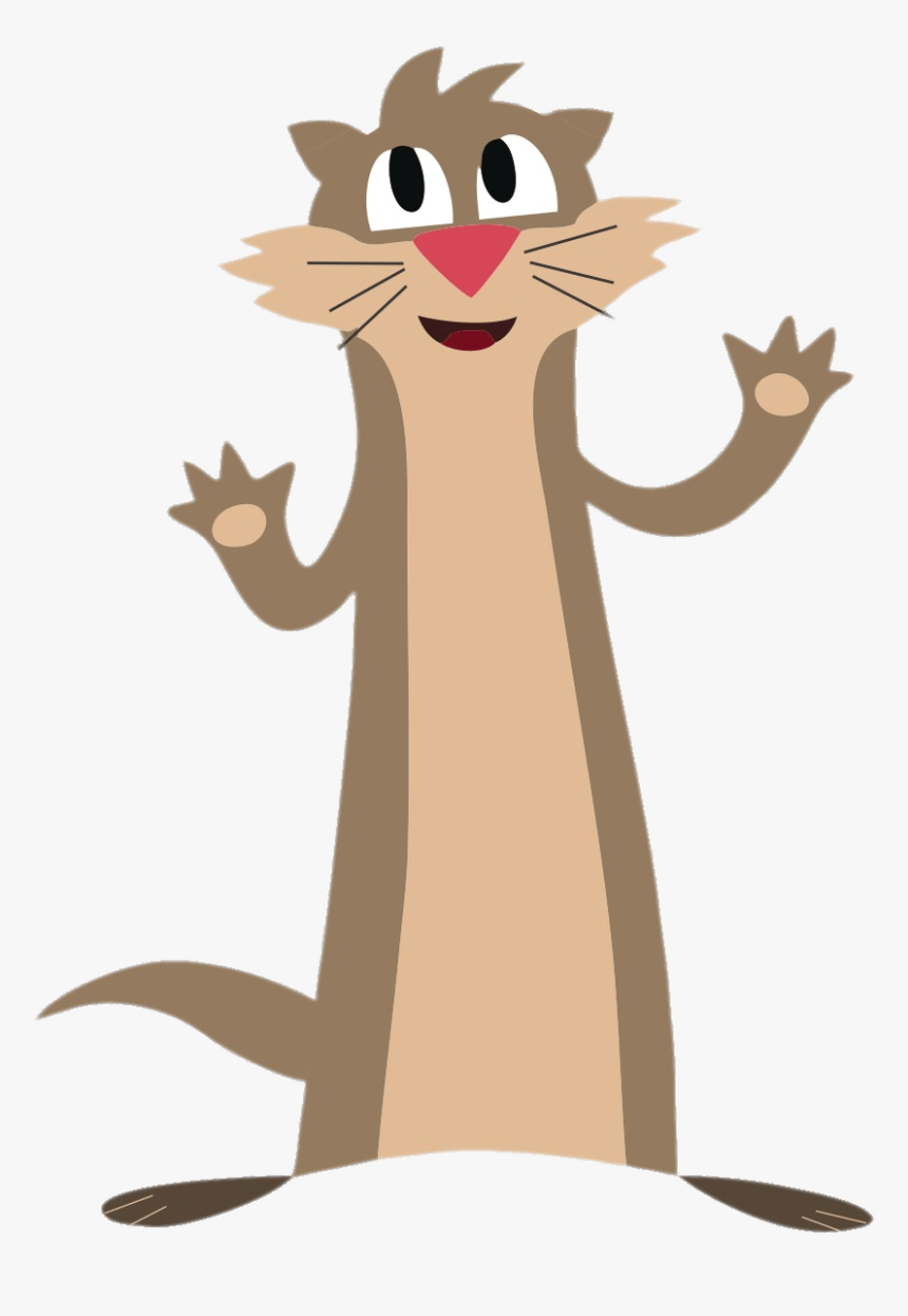 Luna S Pet Ferret Clyde Paws Up - Show Da Luna Png, Transparent Png