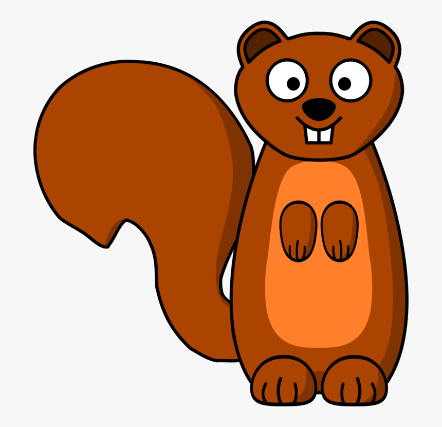Clipart Cartoon Weasel, HD Png Download