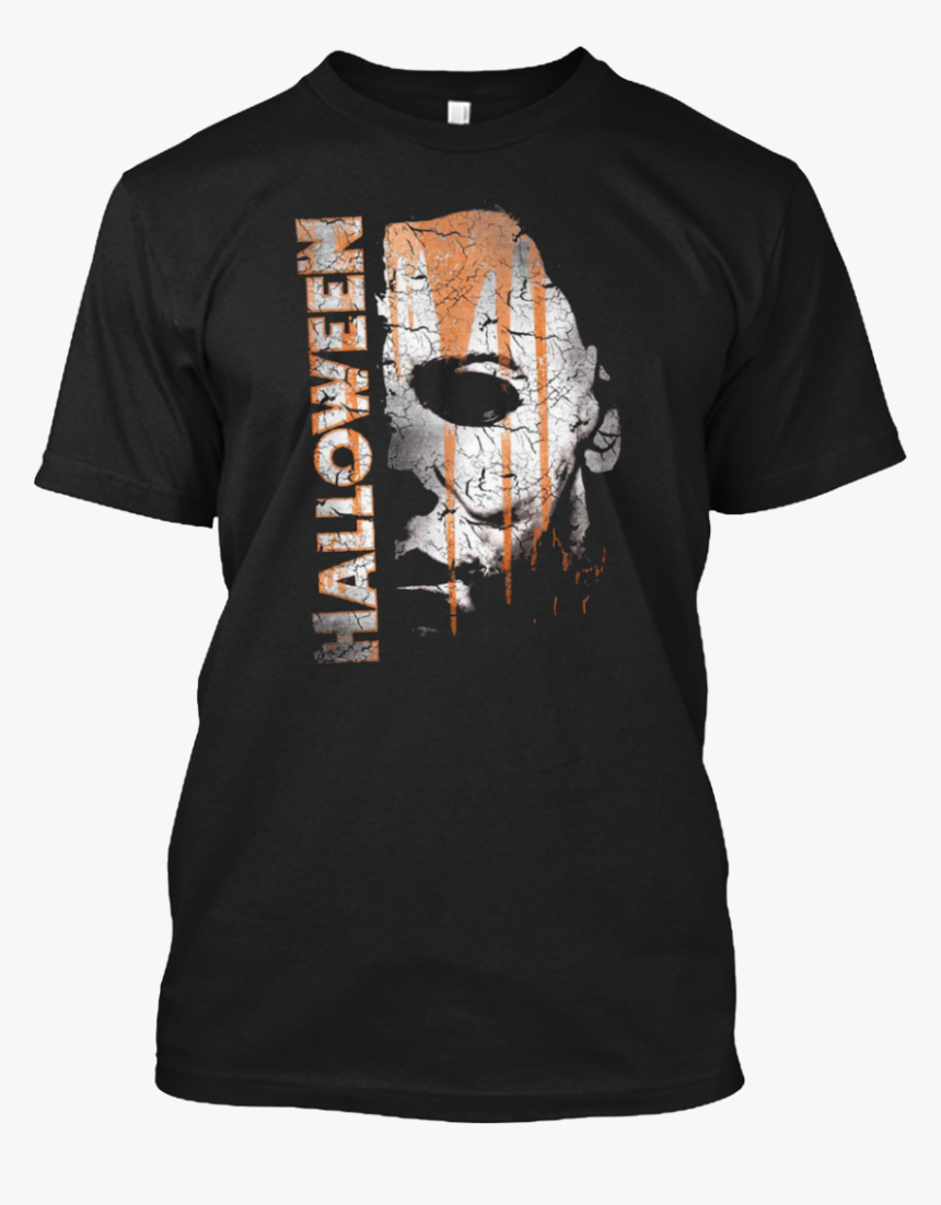 Perfect Shirt Halloween - Mask Michael Myers Shirt, HD Png Download