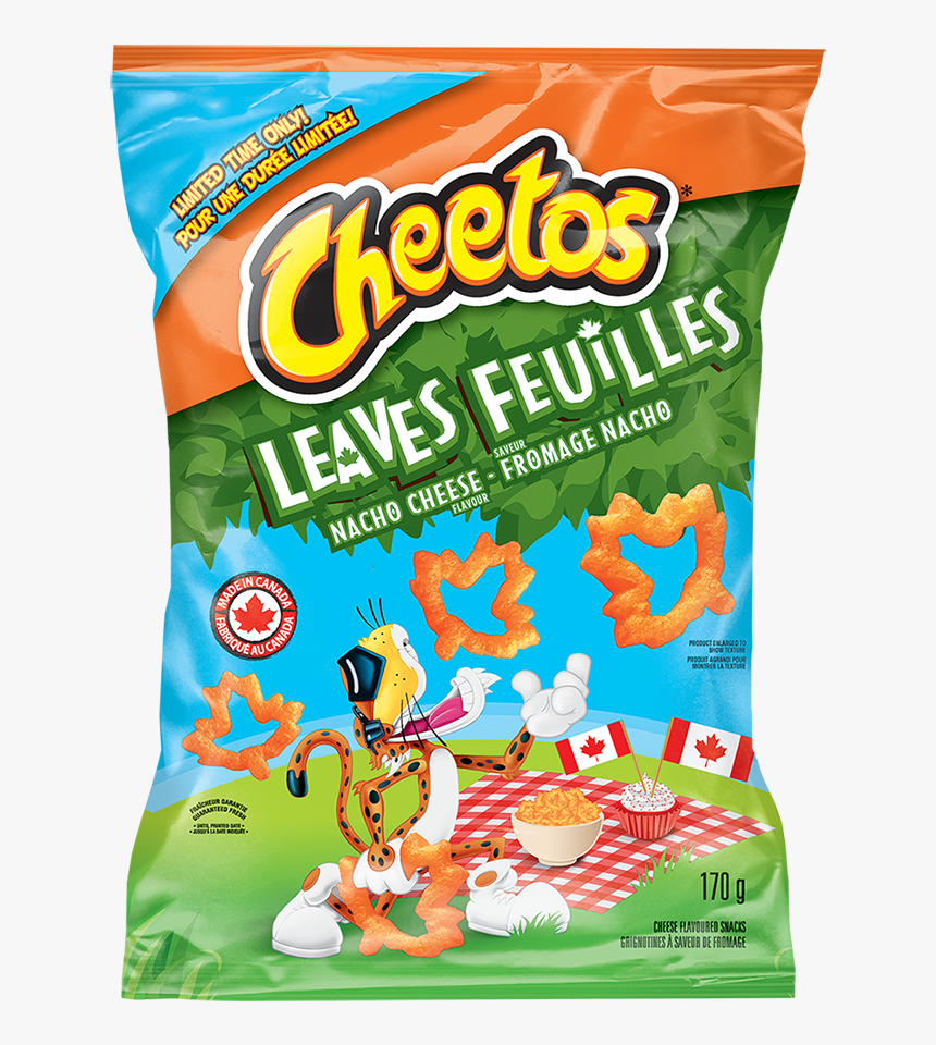 Cheetos® Leaves Nacho Cheese Flavoured Snacks - Cheetos Leaf, HD Png Download