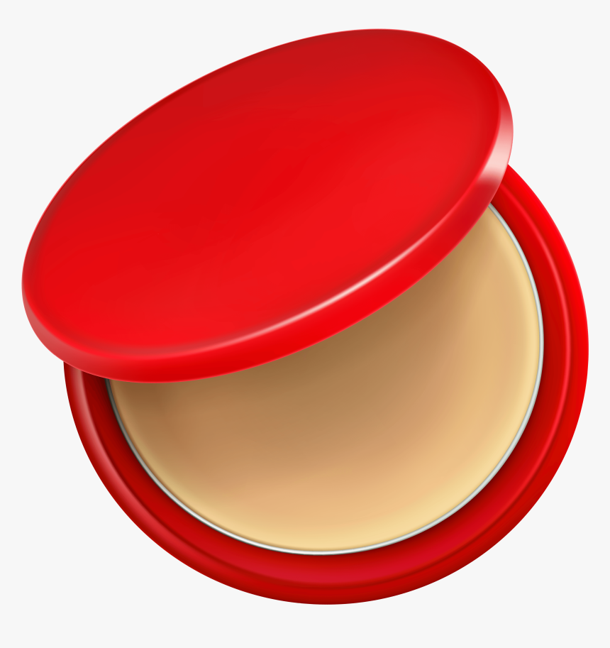 Red Box With Powder Png Clip Art Image Powder Makeup Clipart