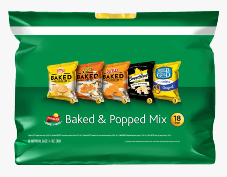 Frito-lay® Baked & Popped Mix Variety Pack - Frito Lay Baked And Popped Mix Variety Pack, HD Png Download