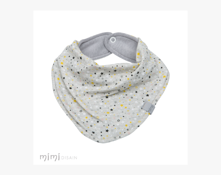 Mimi Bib Stardust Grey - Scarf, HD Png Download