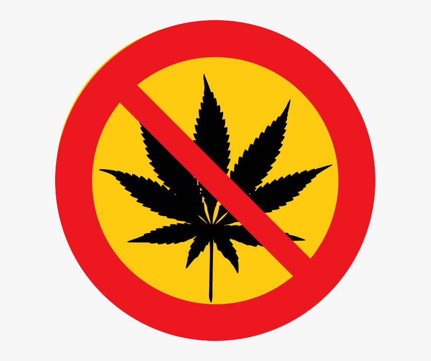 No Marijuana Clipart Cannabis Clip Art - No Marijuana Clipart, HD Png Download