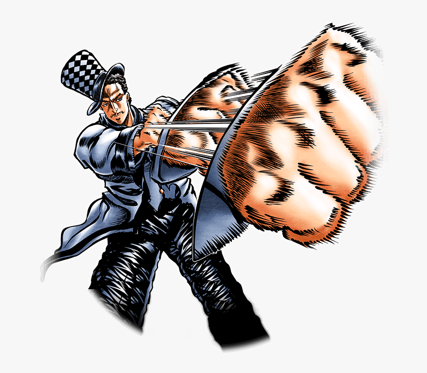 Unit William A - William Zeppeli Zoom Punch, HD Png Download