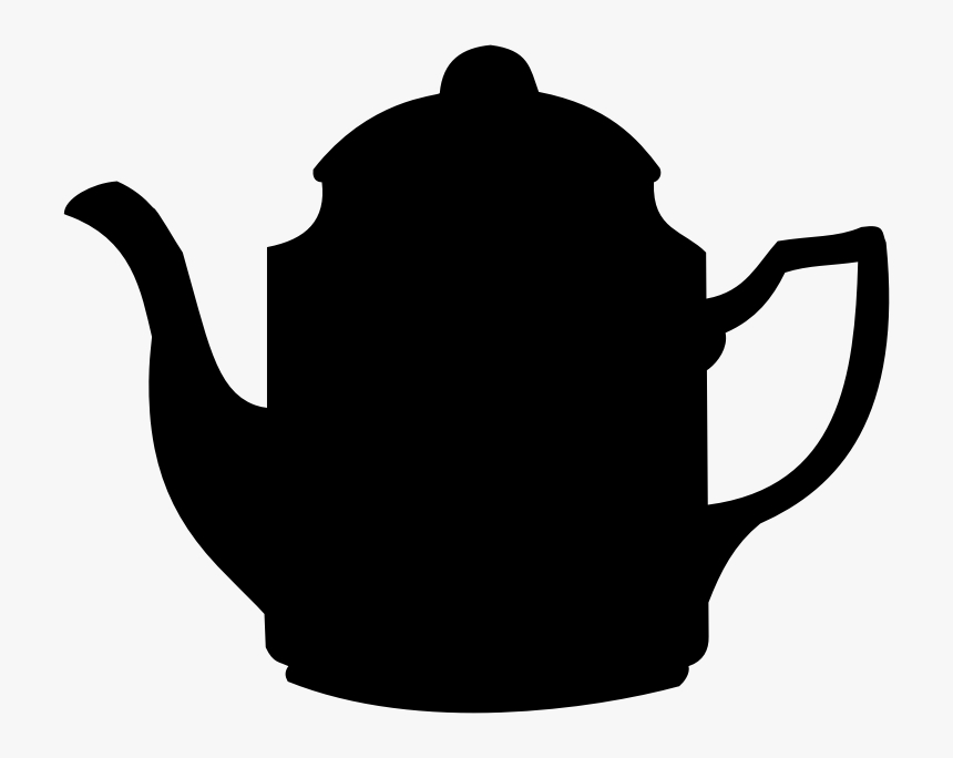 Coffee Pot Silhouette, HD Png Download