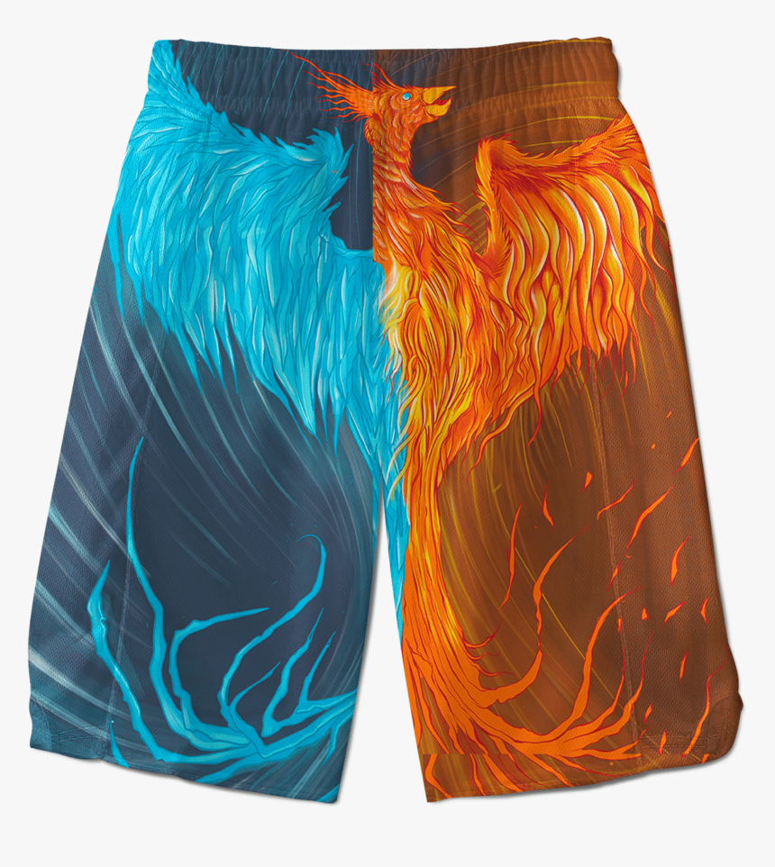 Shorts Fire & Ice Phoenix Shorts 
 Class, HD Png Download