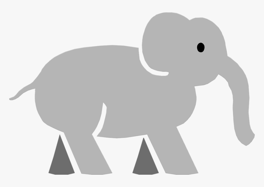 15 Elephant Clip Art Transparent Background For Free - Clip Art, HD Png Download