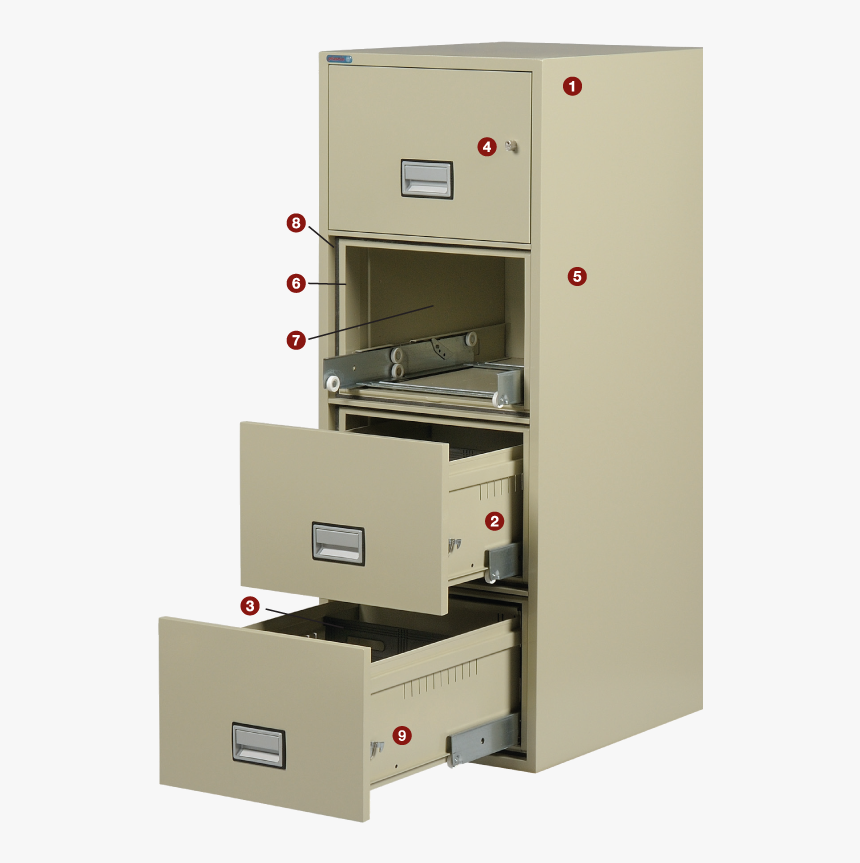 Files Cutaway - Phoenix Fire File Features, HD Png Download