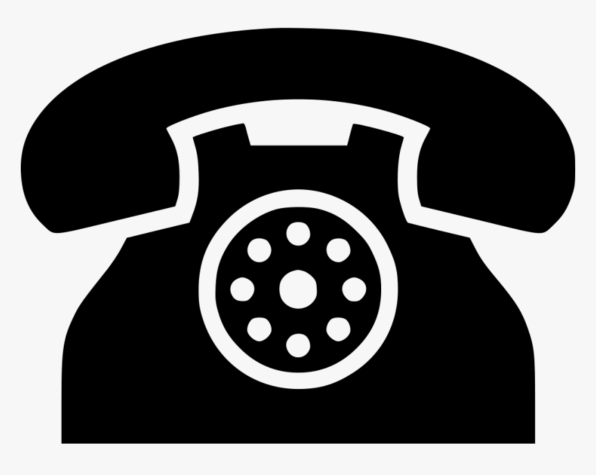 Semi-trailer Truck Silhouette - Phone Calling Icon Png, Transparent Png