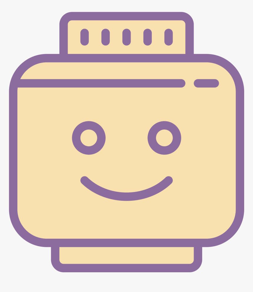 Ikonka Lego Head - Icon, HD Png Download