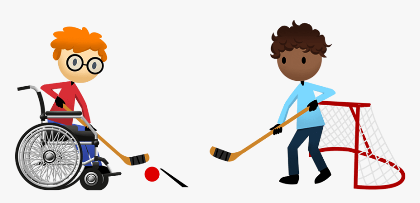 Hockey Shooting Wheeling - Cartoon, HD Png Download