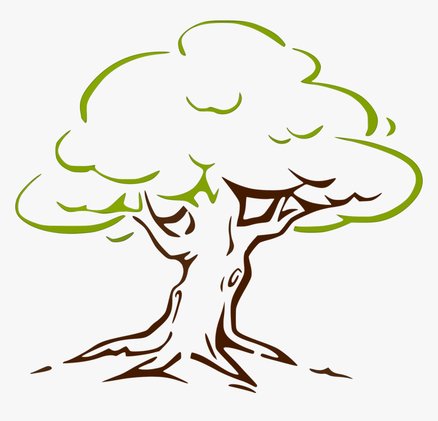 Tree Black And White, HD Png Download