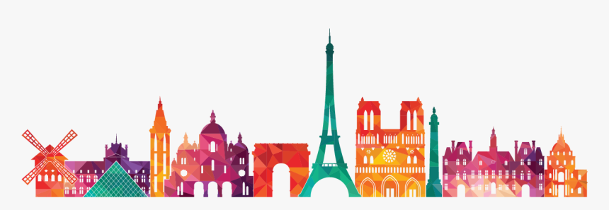 Transparent Mona Lisa Clipart - Paris Clipart Building Paris, HD Png Download