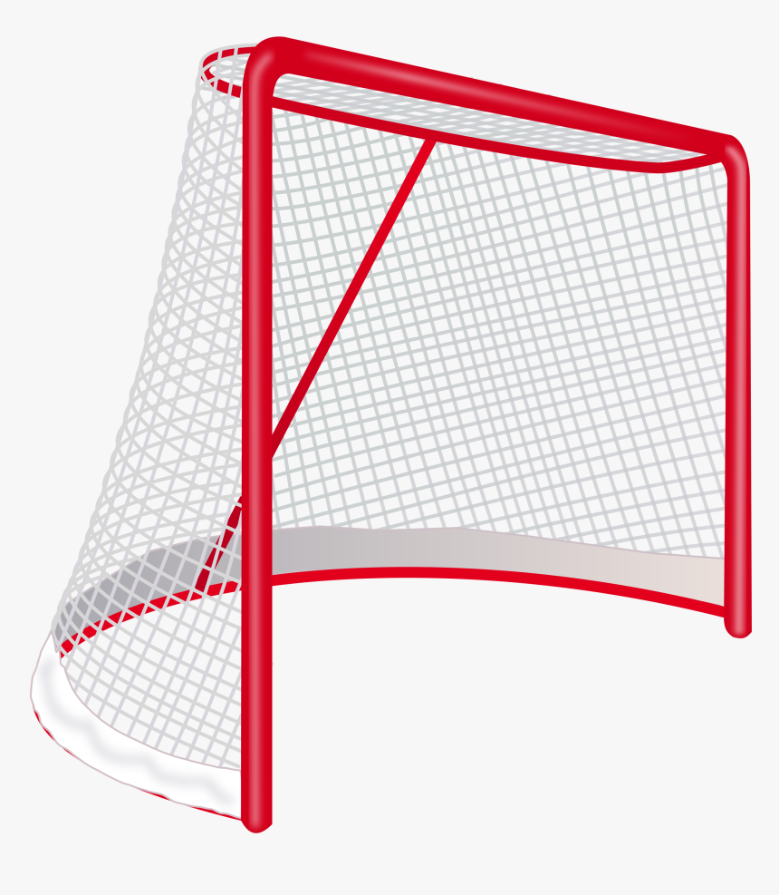 Hockey Goal Clip Arts - Hockey Net Clip Art, HD Png Download
