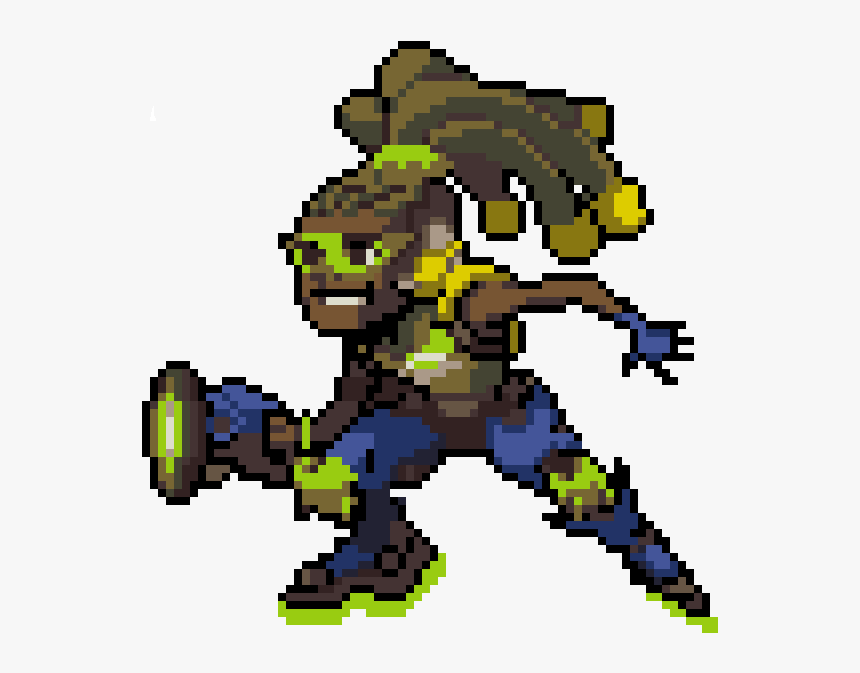 Transparent Sibling Clipart - Overwatch Lucio Pixel Spray, HD Png Download