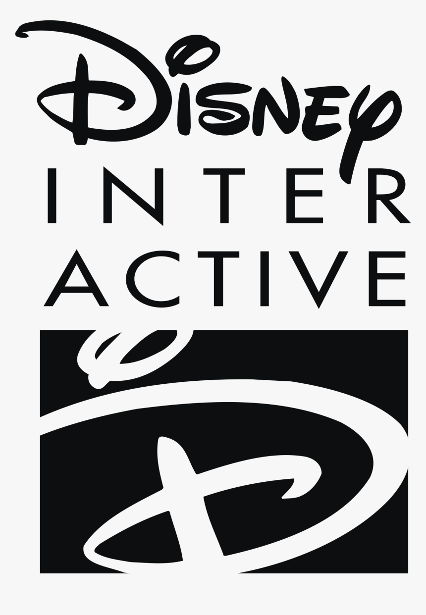 Transparent Disney Black Logo Png - Disney Interactive Logo Png, Png Download